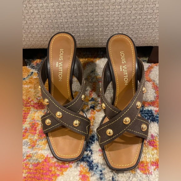 Louis Vuitton wedge size 40 - Picture 2 of 10